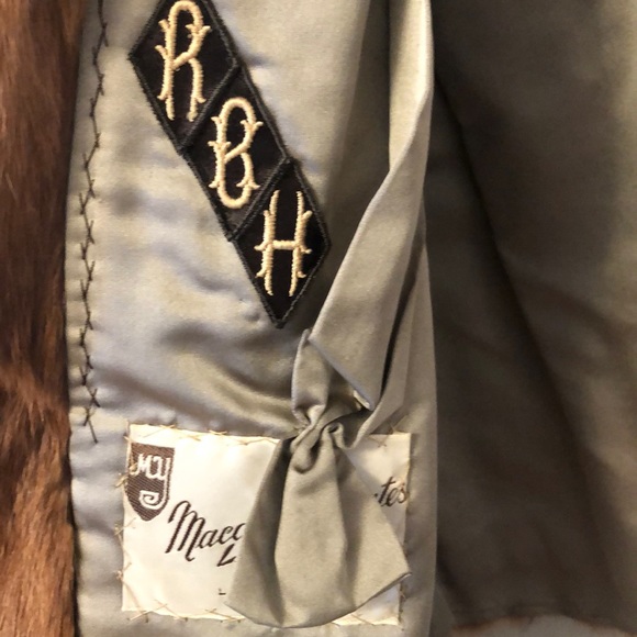 Mink Fur Coat Copper coloured - Picture 3 of 9